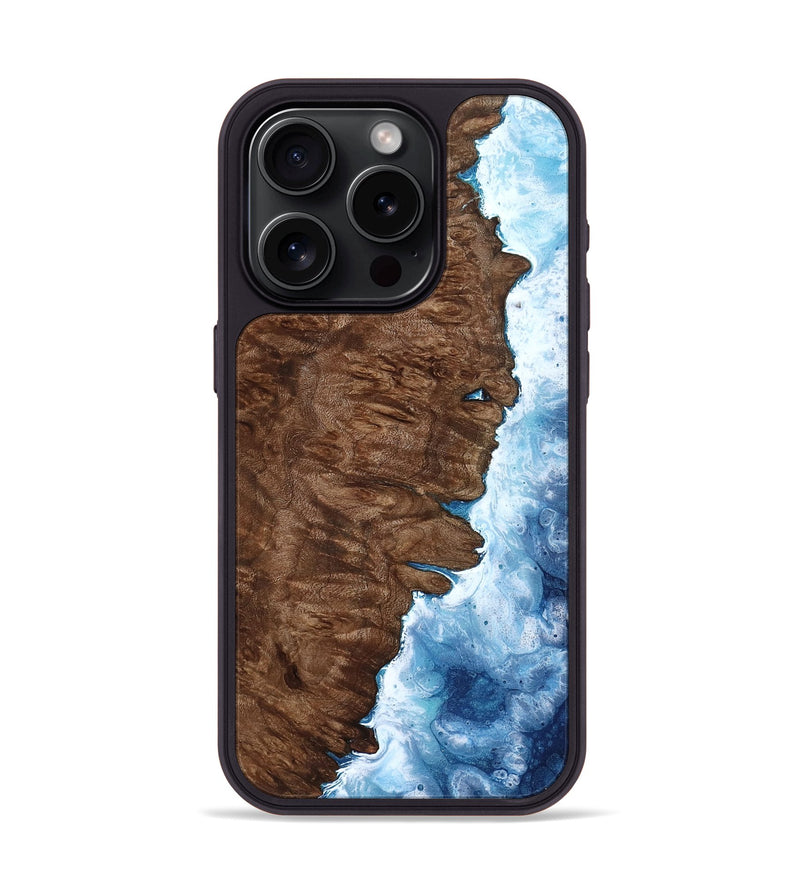 iPhone 15 Pro Wood Phone Case - Tamatha (Coastal, 800855)