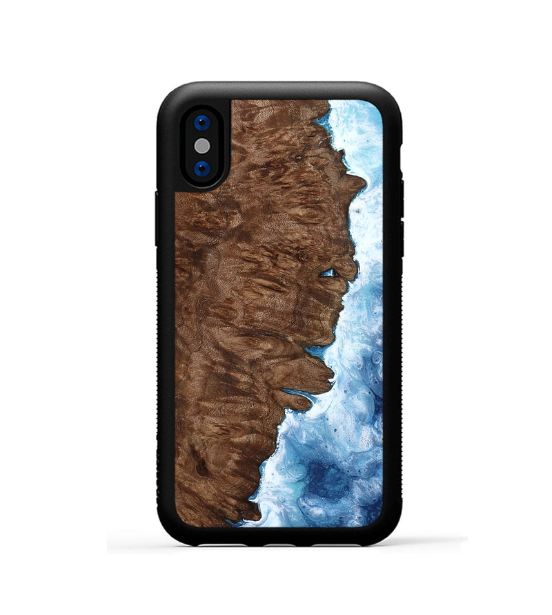iPhone Xs Wood Phone Case - Tamatha (Coastal, 800855)