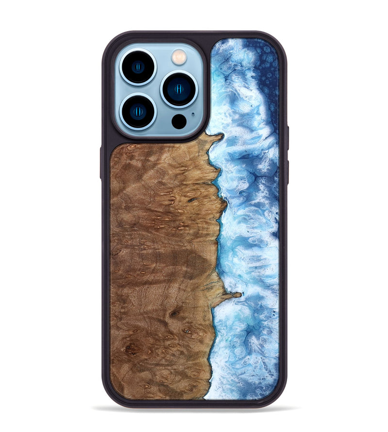 iPhone 14 Pro Max Wood Phone Case - Christy (Coastal, 800856)