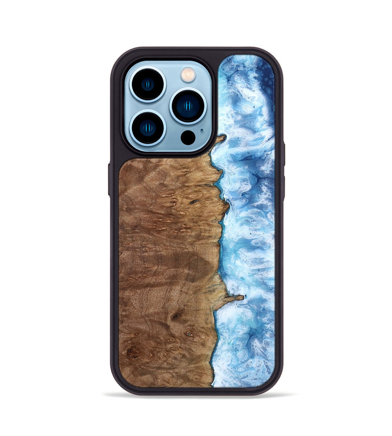 iPhone 14 Pro Wood Phone Case - Christy (Coastal, 800856)
