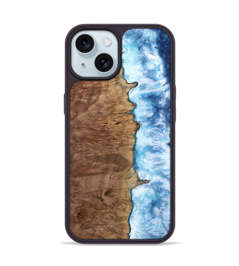 iPhone 15 Wood Phone Case - Christy (Coastal, 800856)