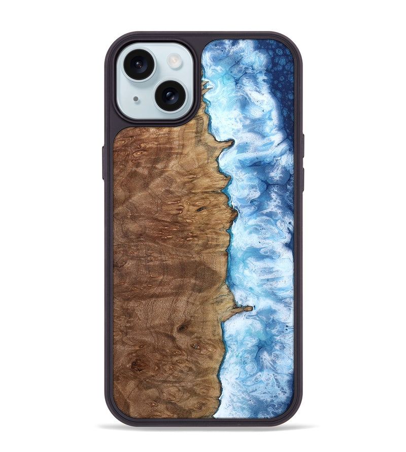 iPhone 15 Plus Wood Phone Case - Christy (Coastal, 800856)