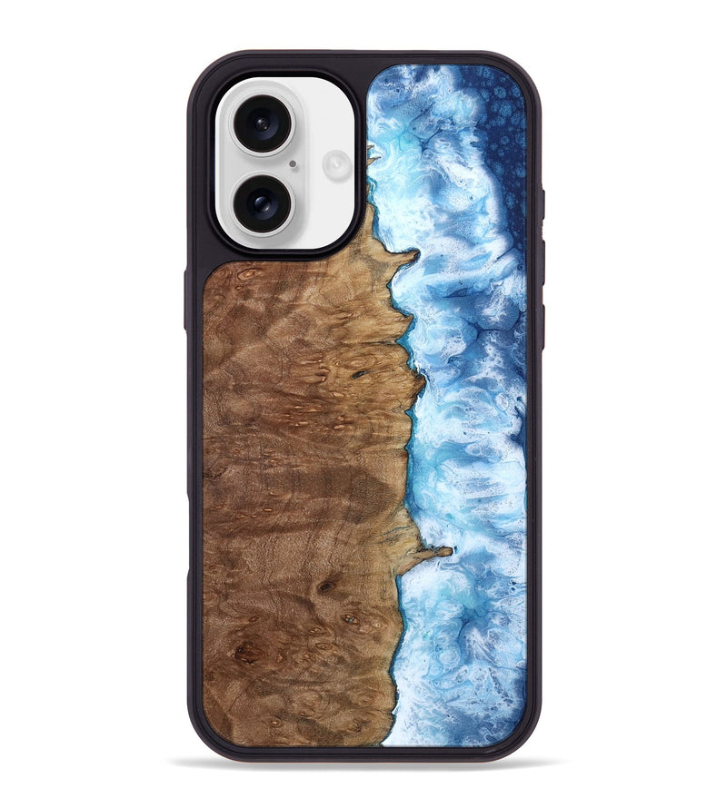 iPhone 16 Plus Wood Phone Case - Christy (Coastal, 800856)