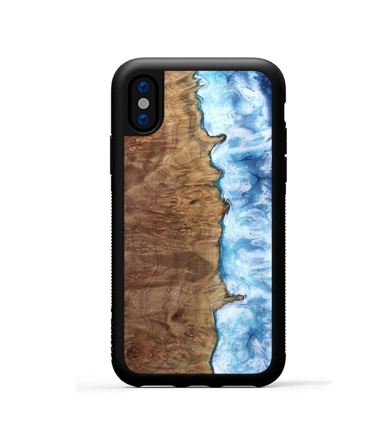 iPhone Xs Wood Phone Case - Christy (Coastal, 800856)