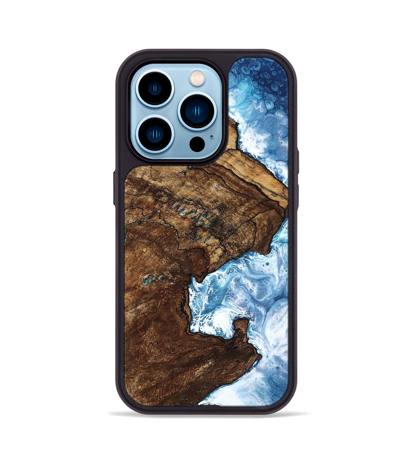 iPhone 14 Pro Wood Phone Case - Corbin (Coastal, 800858)