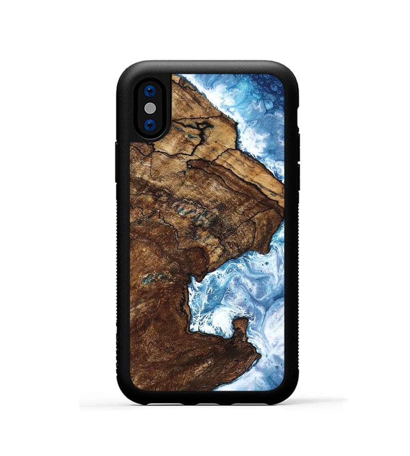 iPhone Xs Wood Phone Case - Corbin (Coastal, 800858)