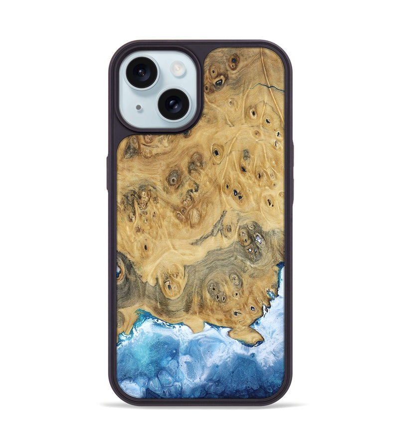 iPhone 15 Wood Phone Case - Roxann (Coastal, 800859)