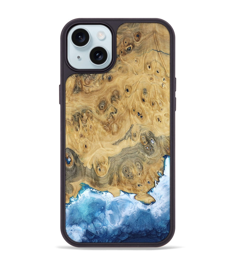 iPhone 15 Plus Wood Phone Case - Roxann (Coastal, 800859)
