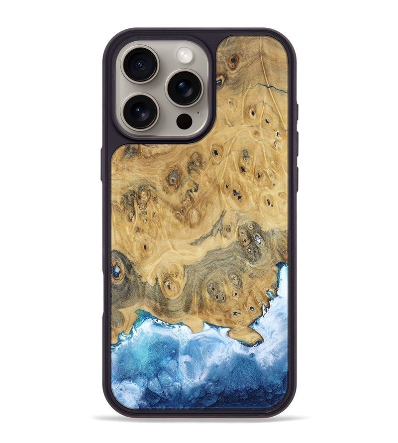 iPhone 16 Pro Max Wood Phone Case - Roxann (Coastal, 800859)