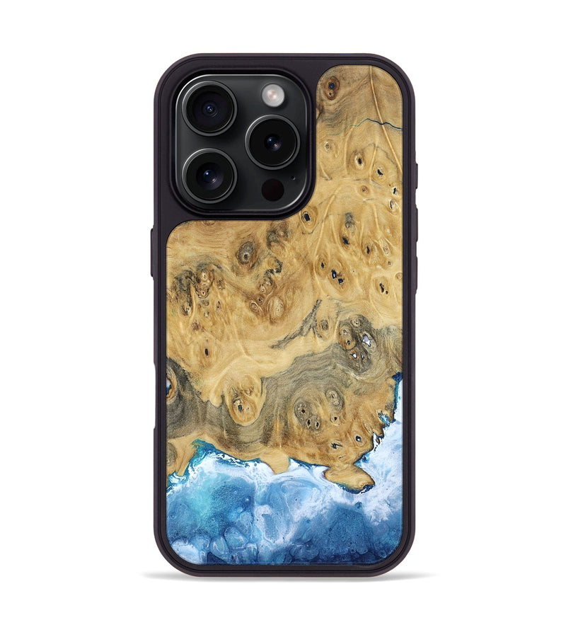 iPhone 16 Pro Wood Phone Case - Roxann (Coastal, 800859)