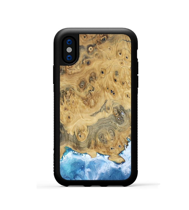iPhone Xs Wood Phone Case - Roxann (Coastal, 800859)