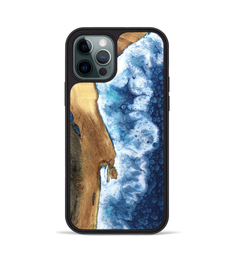 iPhone 12 Pro Wood Phone Case - Eliseo (Coastal, 800860)