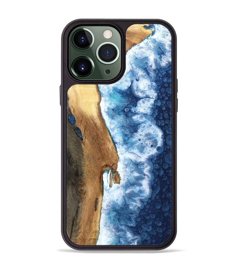 iPhone 13 Pro Max Wood Phone Case - Eliseo (Coastal, 800860)