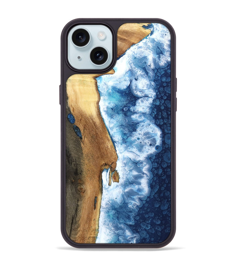 iPhone 15 Plus Wood Phone Case - Eliseo (Coastal, 800860)
