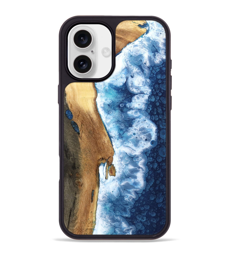 iPhone 16 Plus Wood Phone Case - Eliseo (Coastal, 800860)