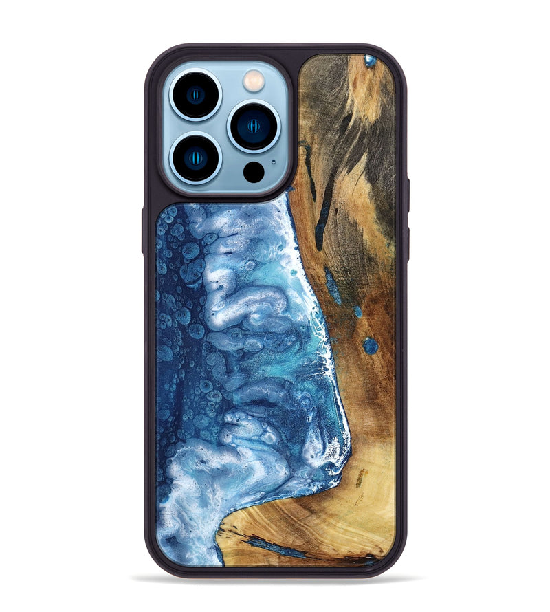 iPhone 14 Pro Max Wood Phone Case - Issac (Coastal, 800862)