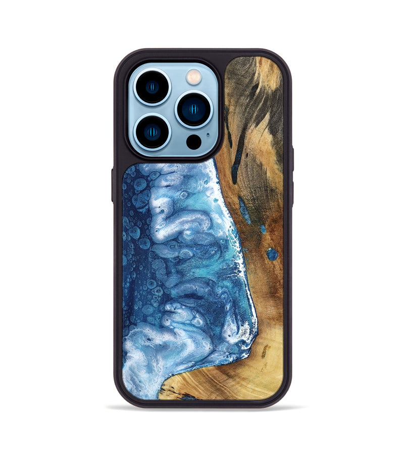 iPhone 14 Pro Wood Phone Case - Issac (Coastal, 800862)