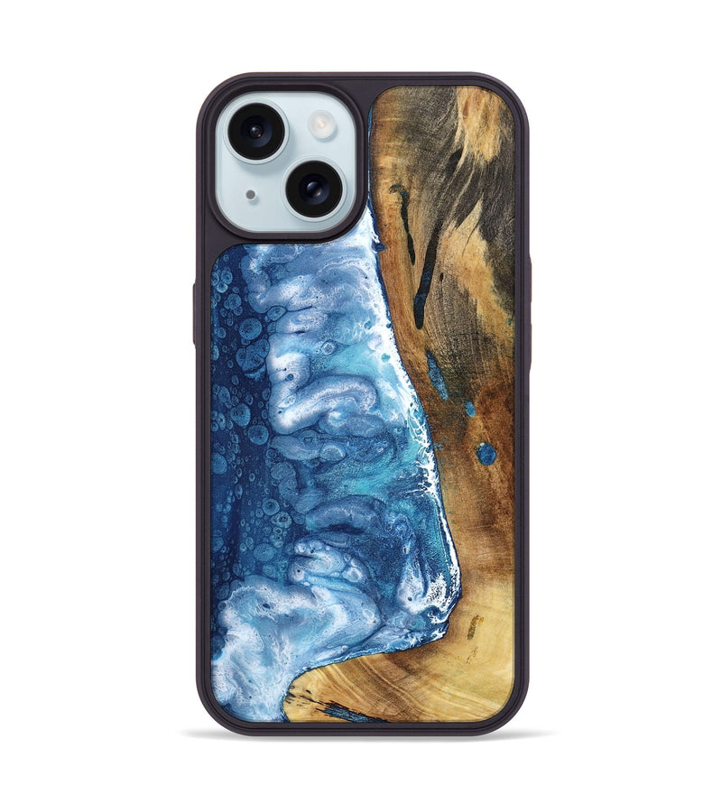 iPhone 15 Wood Phone Case - Issac (Coastal, 800862)