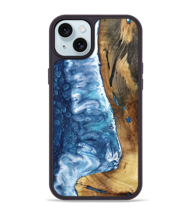 iPhone 15 Plus Wood Phone Case - Issac (Coastal, 800862)