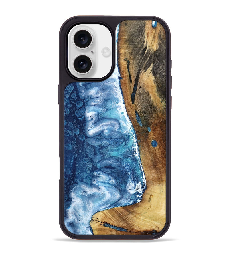 iPhone 16 Plus Wood Phone Case - Issac (Coastal, 800862)