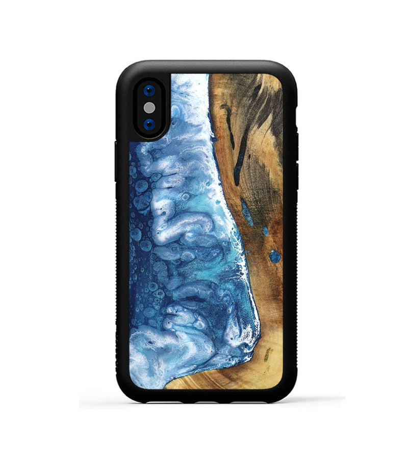 iPhone Xs Wood Phone Case - Issac (Coastal, 800862)