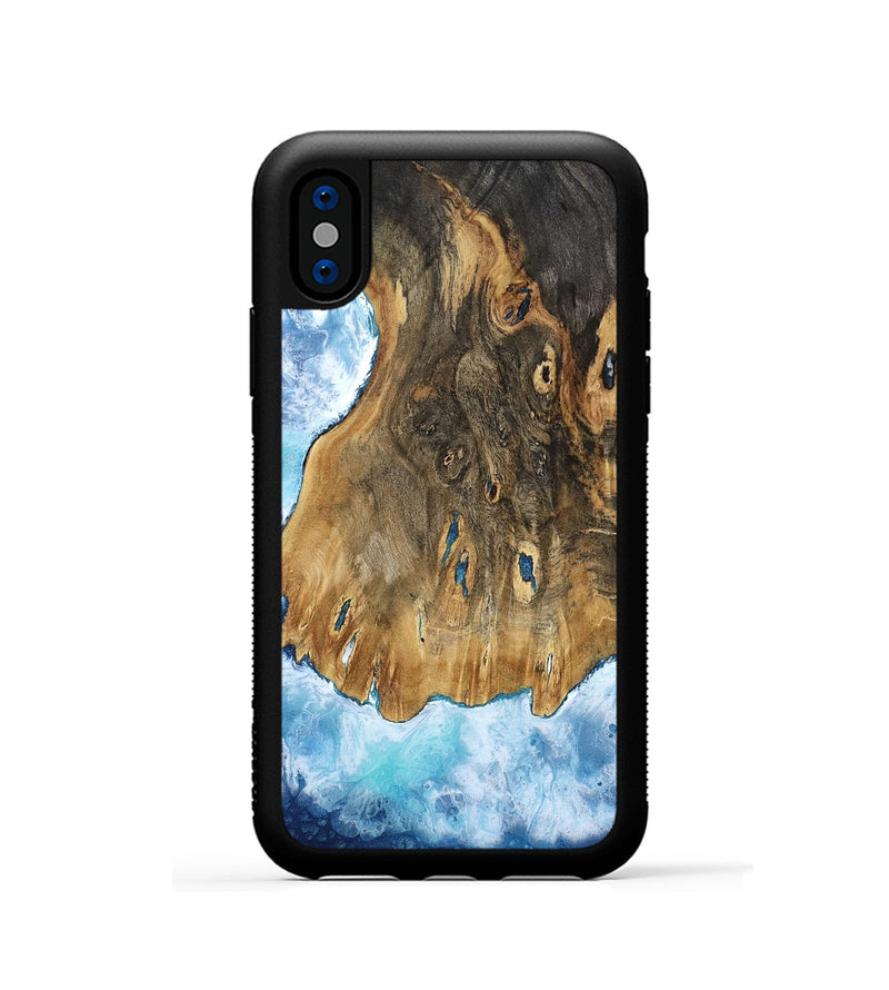iPhone Xs Wood Phone Case - Grant (Coastal, 800863)