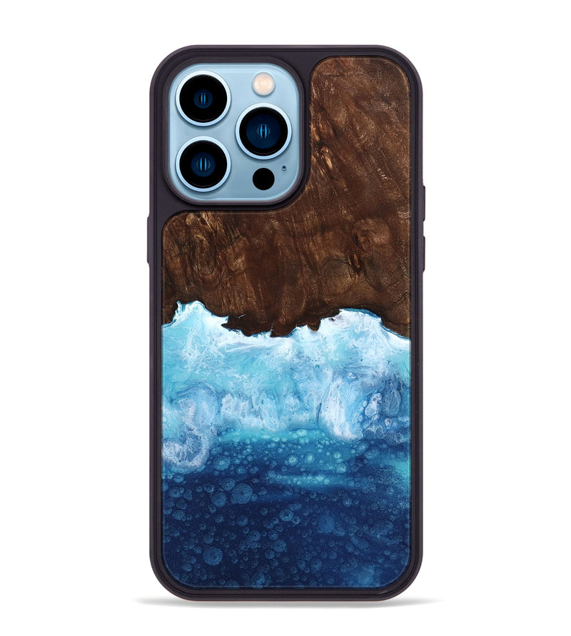 iPhone 14 Pro Max Wood Phone Case - Rosetta (Coastal, 800865)