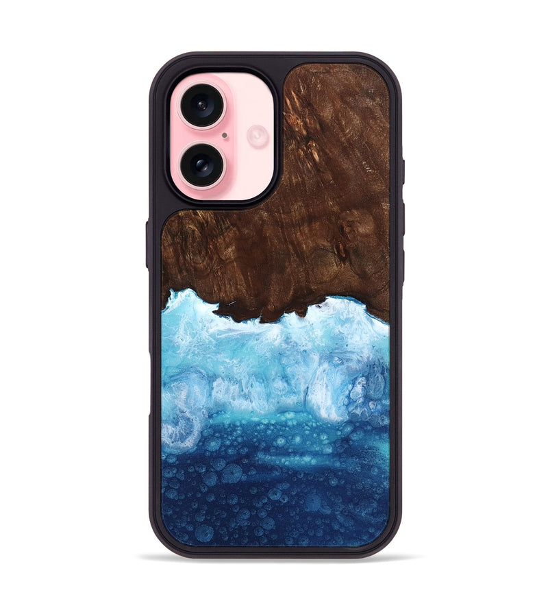 iPhone 16 Wood Phone Case - Rosetta (Coastal, 800865)