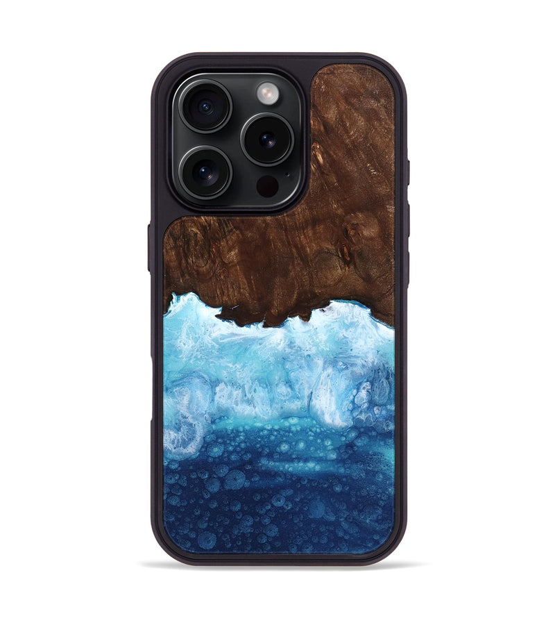 iPhone 16 Pro Wood Phone Case - Rosetta (Coastal, 800865)