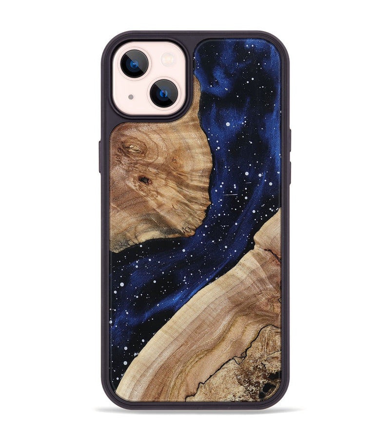 iPhone 14 Plus Wood Phone Case - Mamie (Cosmos, 800868)