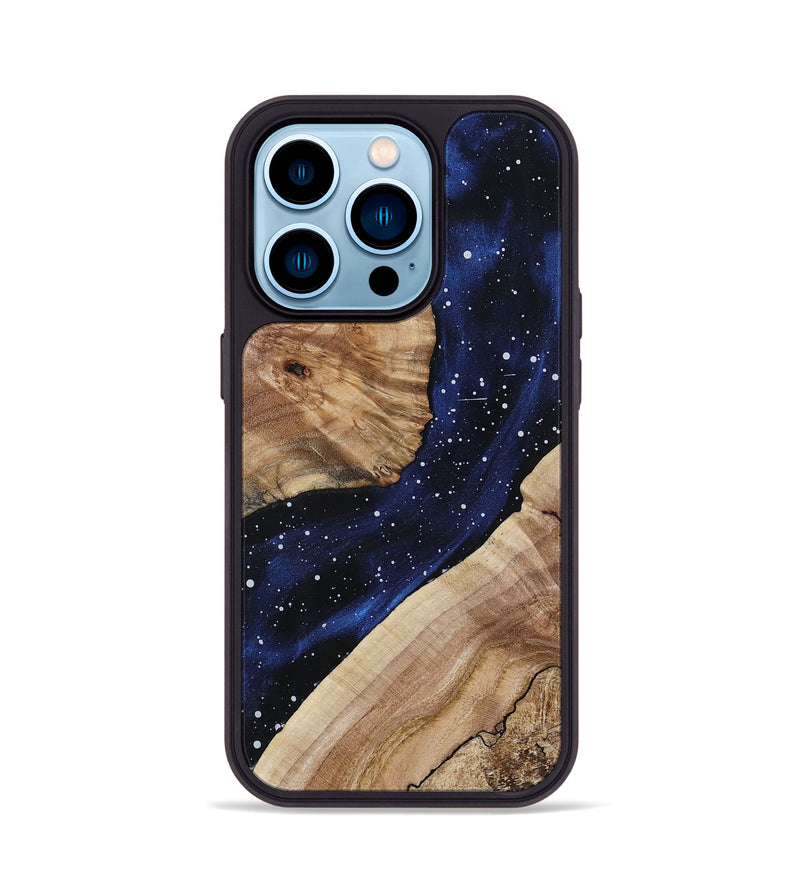iPhone 14 Pro Wood Phone Case - Mamie (Cosmos, 800868)