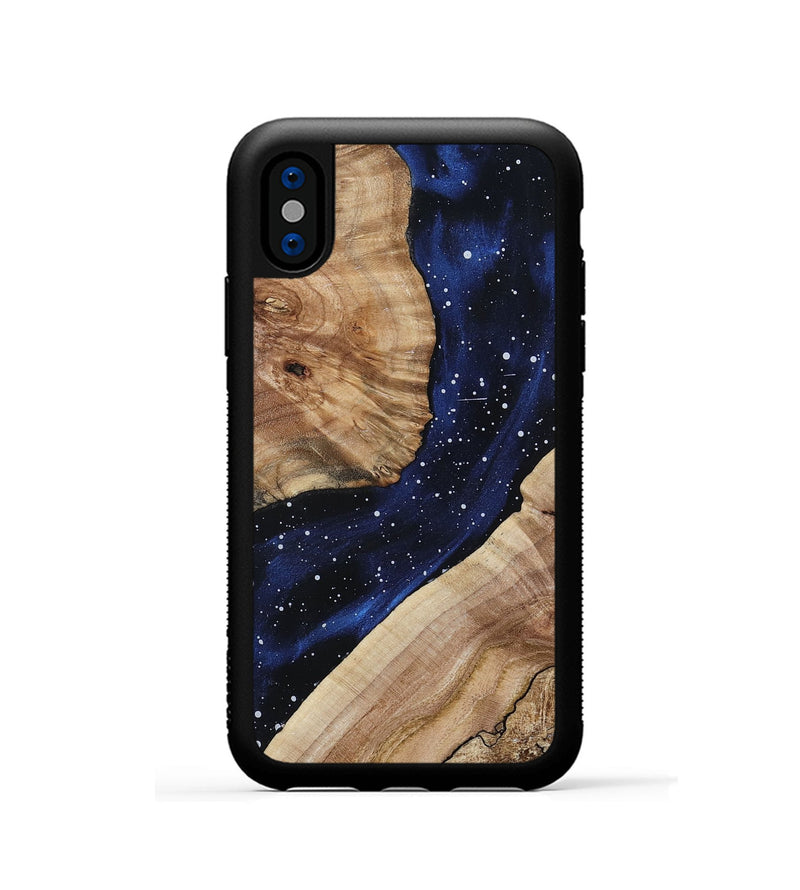 iPhone Xs Wood Phone Case - Mamie (Cosmos, 800868)