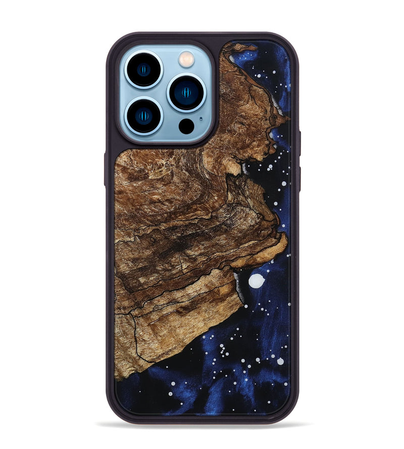 iPhone 14 Pro Max Wood Phone Case - Khari (Cosmos, 800869)