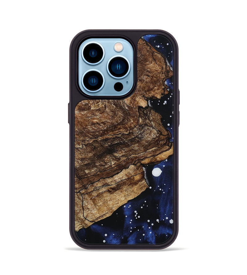 iPhone 14 Pro Wood Phone Case - Khari (Cosmos, 800869)