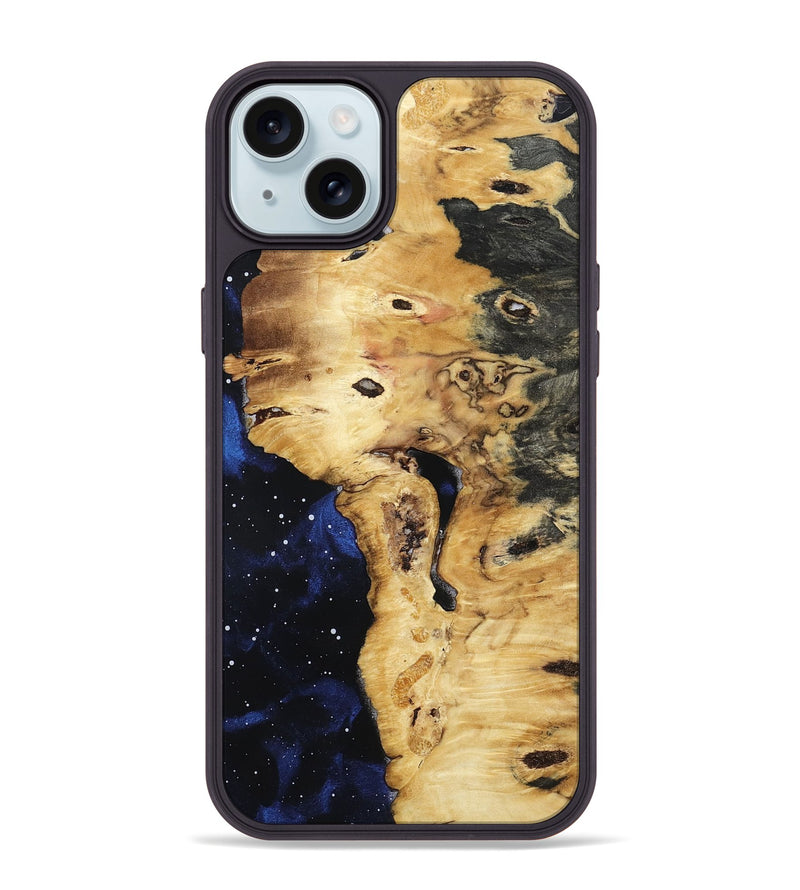 iPhone 15 Plus Wood Phone Case - Hester (Cosmos, 800870)
