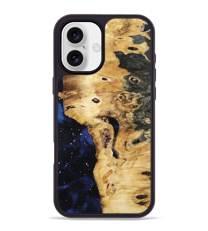 iPhone 16 Plus Wood Phone Case - Hester (Cosmos, 800870)