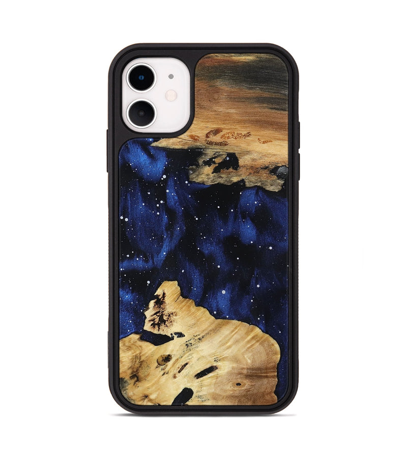 iPhone 11 Wood Phone Case - April (Cosmos, 800872)
