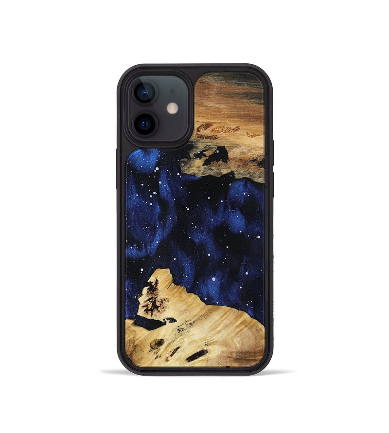 iPhone 12 mini Wood Phone Case - April (Cosmos, 800872)