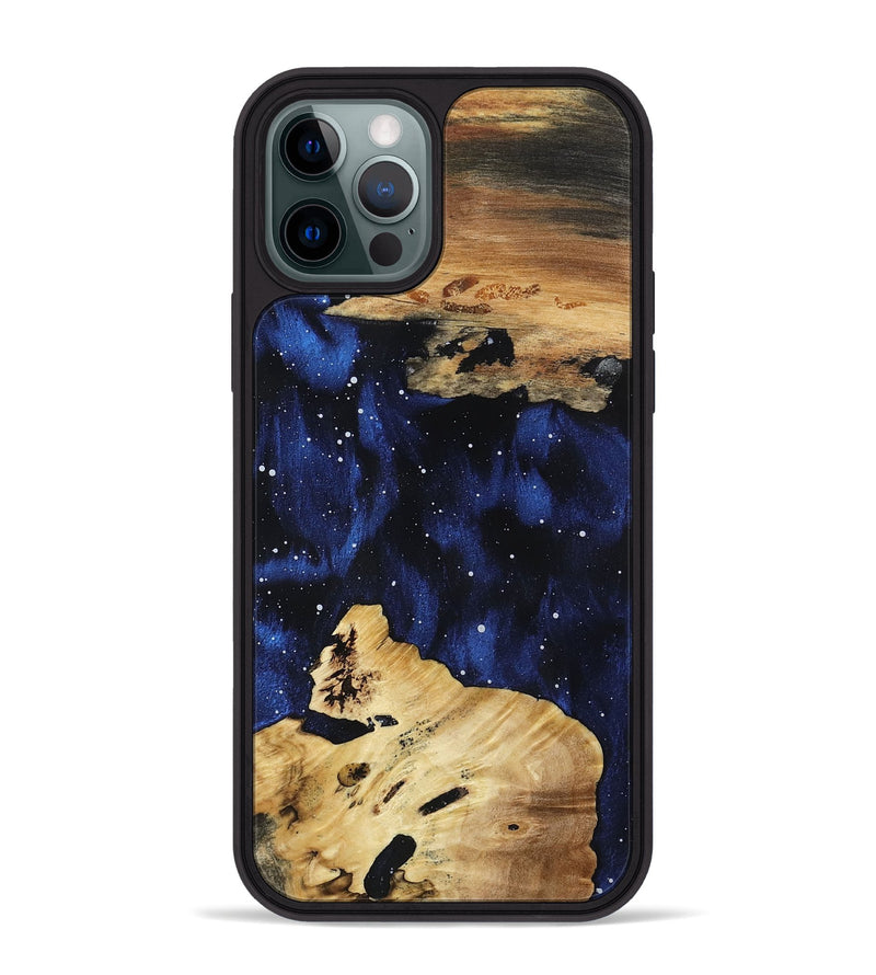 iPhone 12 Pro Max Wood Phone Case - April (Cosmos, 800872)
