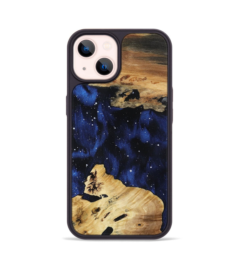 iPhone 14 Wood Phone Case - April (Cosmos, 800872)
