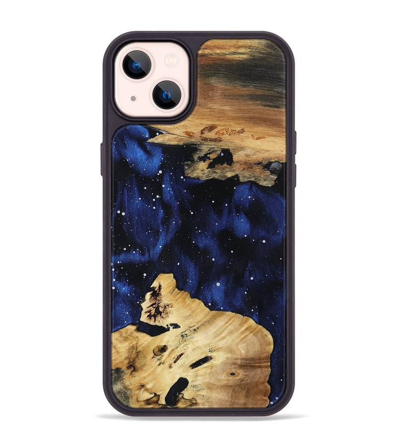 iPhone 14 Plus Wood Phone Case - April (Cosmos, 800872)