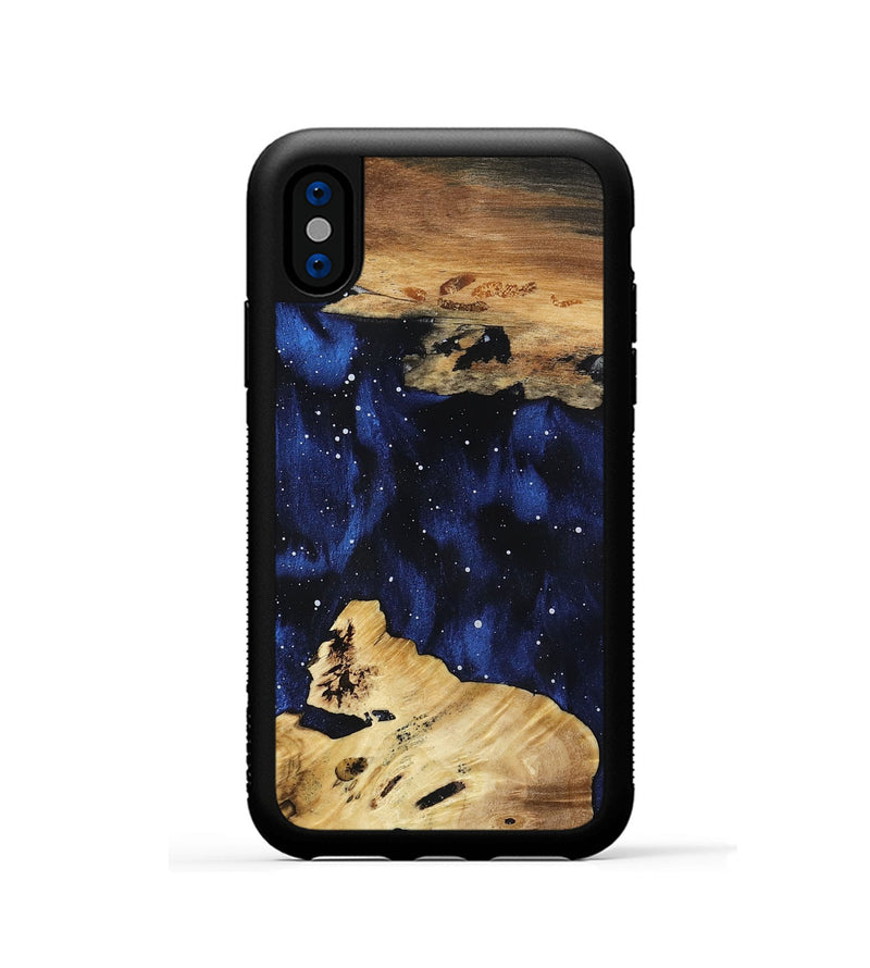 iPhone Xs Wood Phone Case - April (Cosmos, 800872)