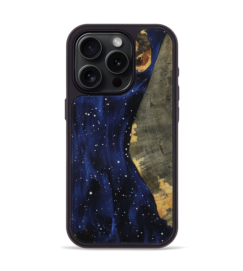 iPhone 15 Pro Wood Phone Case - Hugh (Cosmos, 800874)