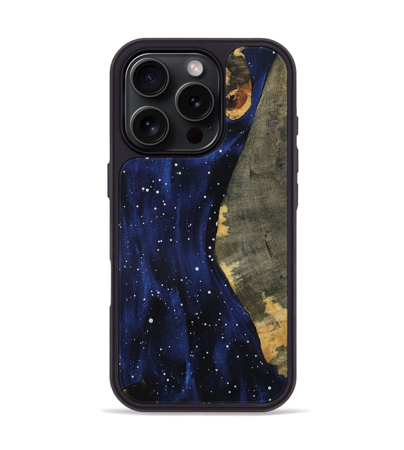 iPhone 16 Pro Wood Phone Case - Hugh (Cosmos, 800874)