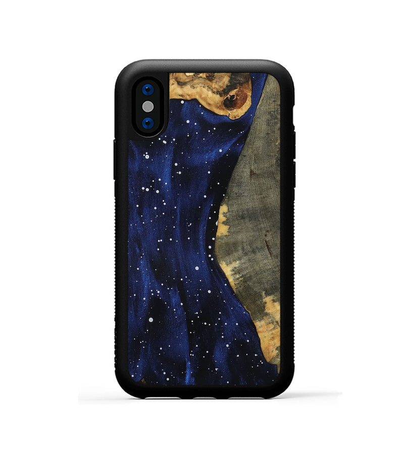 iPhone Xs Wood Phone Case - Hugh (Cosmos, 800874)