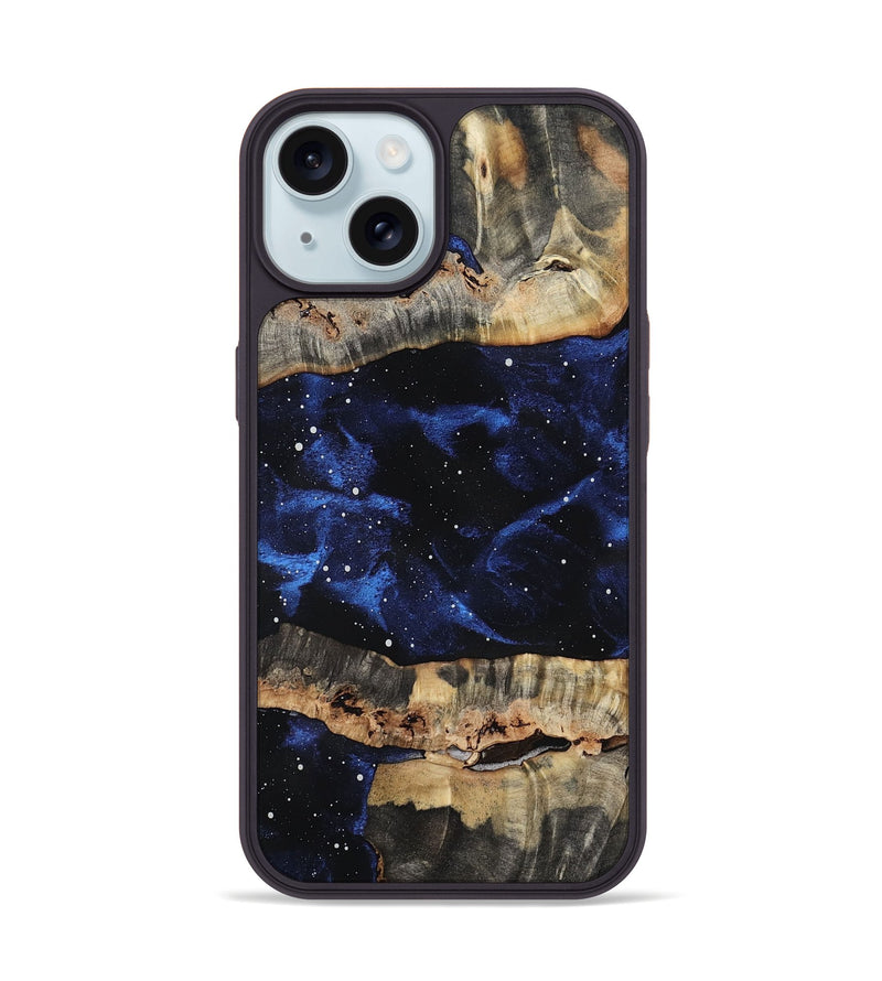 iPhone 15 Wood Phone Case - Jeanine (Cosmos, 800876)