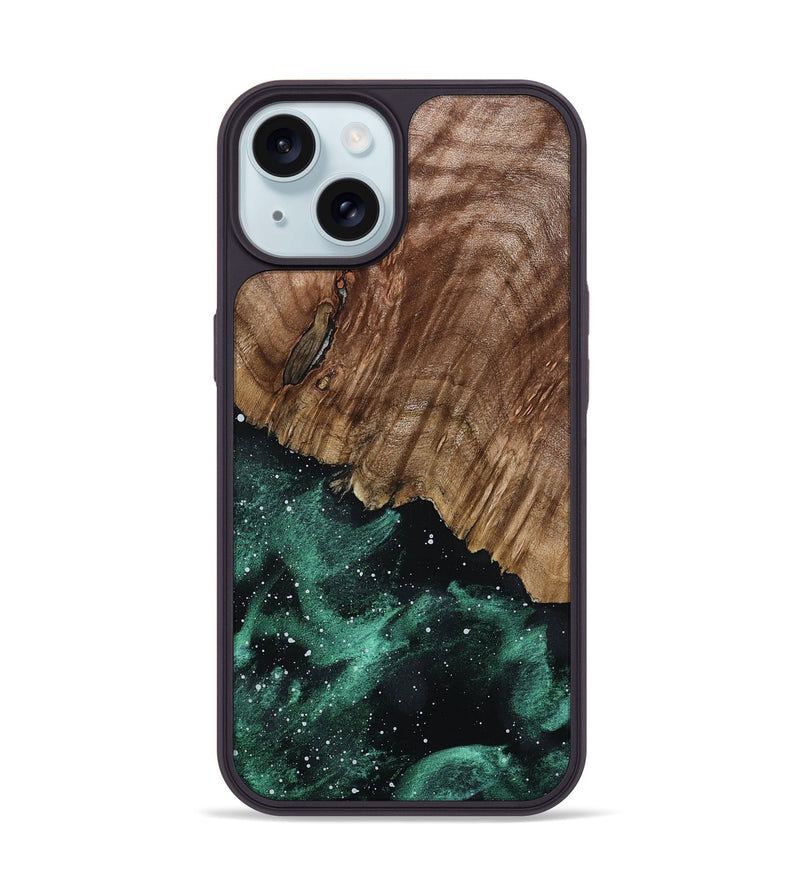 iPhone 15 Wood Phone Case - Wilfred (Cosmos, 800877)