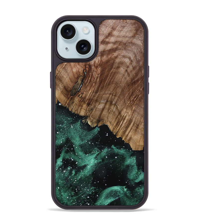iPhone 15 Plus Wood Phone Case - Wilfred (Cosmos, 800877)