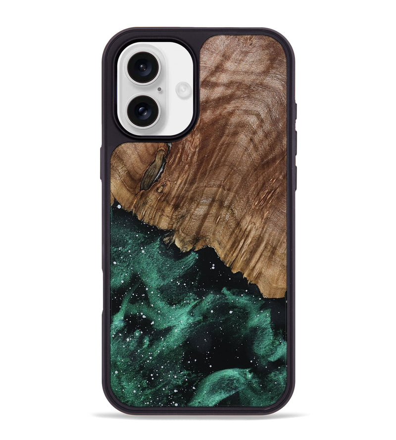 iPhone 16 Plus Wood Phone Case - Wilfred (Cosmos, 800877)