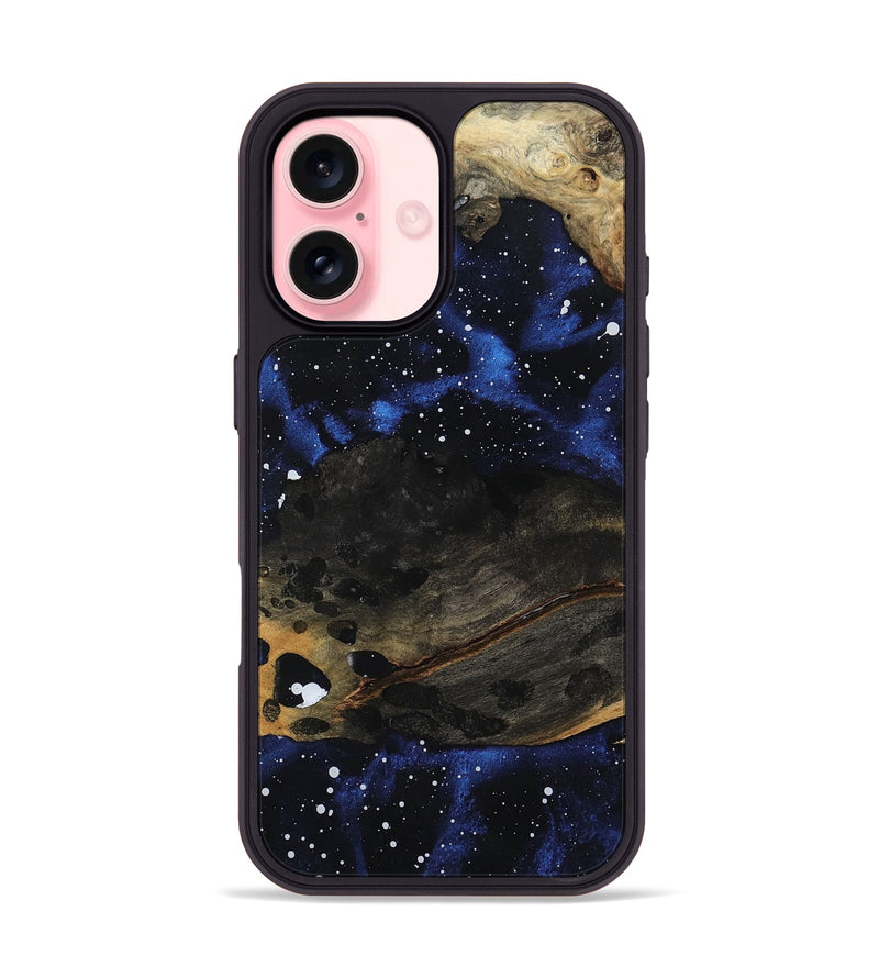 iPhone 16 Wood Phone Case - Sarahi (Cosmos, 800880)
